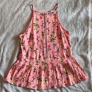 Women’s Sleeveless Wall Flower Sleeveless Top SZ M